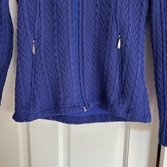 Spyder ‘core sweater’ indigo/purple hoodie - Picture 3 of 6